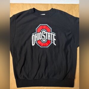 Vintage Champion Reverse Weave Ohio State Buckeyes Crewneck Size Large